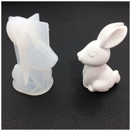 Силиконовый молд "Кролик" 3D