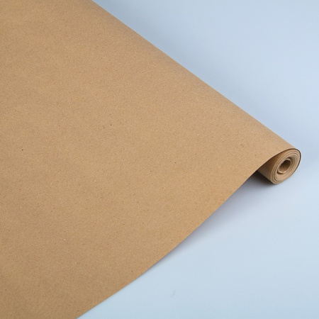 Бумага упаковочная КРАФТ (ширина 420мм, длина 10м)