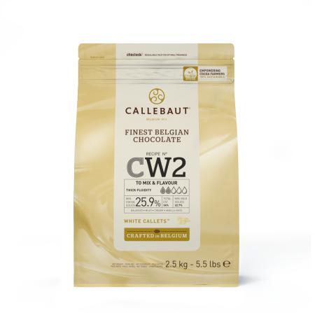 Белый шоколад Callebaut 25,9% 2,5кг