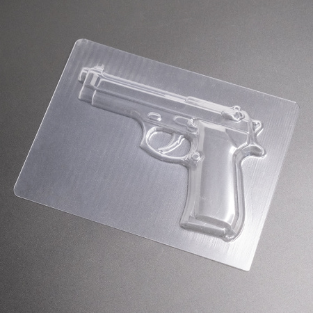 Пластиковая форма для шоколада "Пистолет"