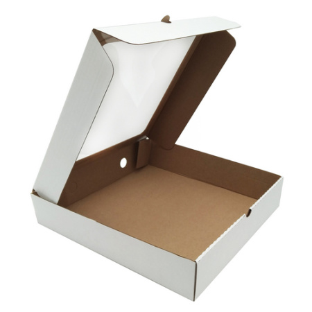 Коробка для пирога 300х300х60 с окном