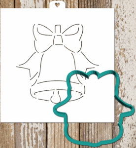 Форма с трафаретом "Колокольчик"