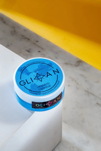 Сухой краситель-блеск GLICAN Небесно-голубой 10 грамм