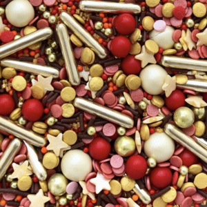 Посыпка фирменная MIXIE "Красный Бархат" 50 грамм