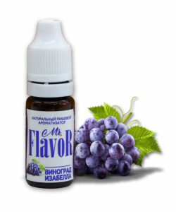 Ароматизатор Mr.FLAVOR Виноград Изабелла 10мл Ароматизатор Mr.FLAVOR Виноград Изабелла 10мл