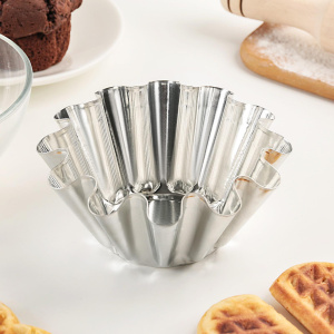 Металлическая форма для ром бабы №1 13х6см