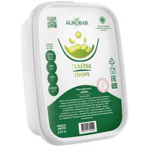 Пюре Агробар Лайм 250 грамм