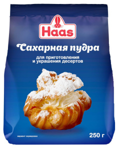 Сахарная пудра HAAS 250 грамм