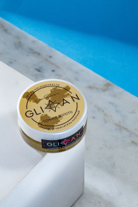 Сухой краситель-блеск GLICAN Темное золото 10 грамм