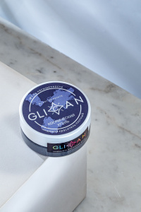 Сухой краситель-блеск GLICAN Космический уголь 10 грамм