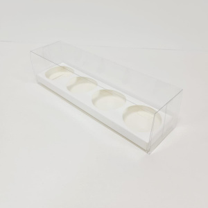 Коробка для шоколадных шаров на 4 штуки 295х78х78мм