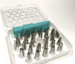 Набор кондитерских насадок МАЛЕНЬКИХ 26 штук