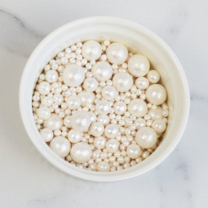 Драже зерновое в глазури ЖЕМЧУГ (светлое серебро) БЛЕСК №736 (75 грамм) Драже зерновое в глазури ЖЕМЧУГ (светлое серебро) БЛЕСК №736 (75 грамм)