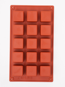 Форма силиконовая КУБИК 15 ячеек