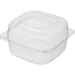 Контейнер с крышкой РК10 (внутренний размер 10,5х10х6см) 400мл