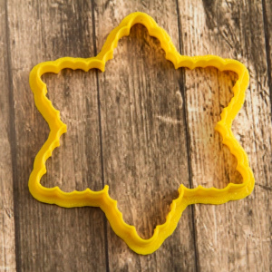 Форма с трафаретом "Снежинка неповторимая"