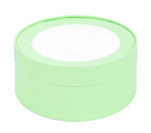 Коробка ШЛЯПНАЯ круглая D200мм, Н70мм ФИСТАШКОВАЯ