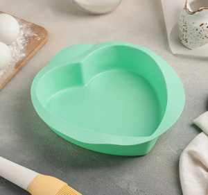 Форма силиконовая "Сердце" 17х19,5х5см