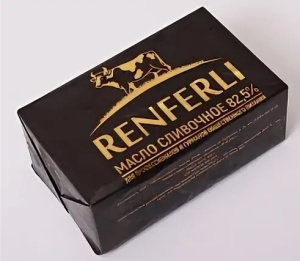 Масло сливочное RENFERLY (РЕНФЕРЛИ) 82,5% 400 грамм
