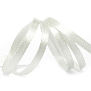 Лента атласная 0,6см светло-серый (катушка 22,5м) 3108