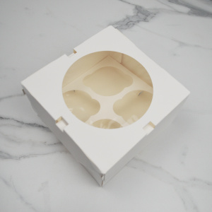 Коробка на 4 капкейка MUF PRO