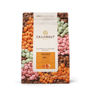 Оранжевый шоколад со вкусом апельсина Callebaut 2,5кг