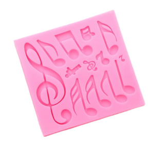 Силиконовый молд "Ноты"