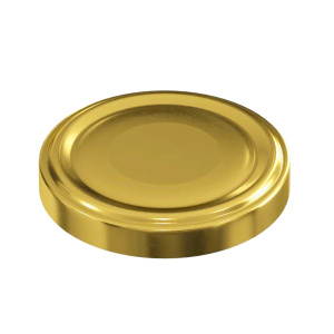 Крышка металлическая ЗОЛОТО (для банки 200/250мл Deep)