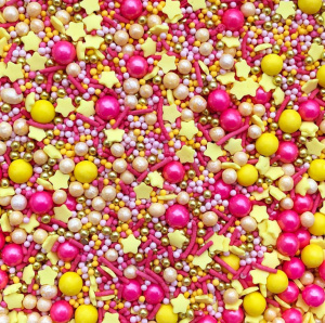 Посыпка фирменная MIXIE "Клубничный лимонад" 50 грамм