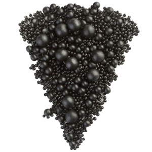 Драже зерновое в глазури ЖЕМЧУГ черный микс №159 (75 грамм)