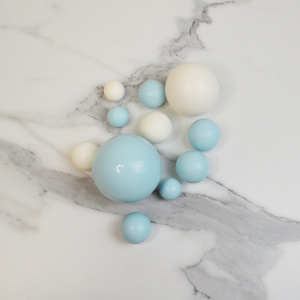 Шары шоколадные из глазури МИКС ГОЛУБЫЕ-БЕЛЫЕ