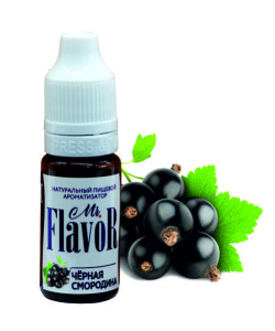 Ароматизатор Mr.FLAVOR Черная Смородина 10мл Ароматизатор Mr.FLAVOR Черная Смородина 10мл