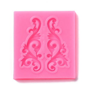 Силиконовый молд "Два завитка"