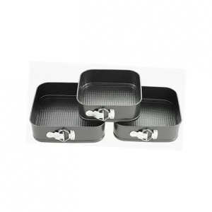 Набор металлических разъемных форм КВАДРАТ 24-26-28см