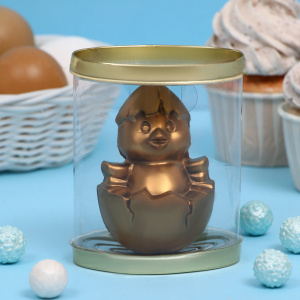 Фигурка из шоколадной глазури ЦЫПЛЕНОК 30 грамм