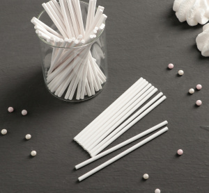 Набор палочек для кейк-попсов 100мм 50шт (прессованный картон)