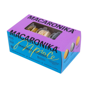 Набор пирожных Макарон Macaronika Гурме MODERN CLASSIC 3 штуки (по 16 грамм) 3 разных вкуса