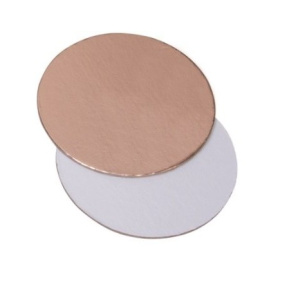 Подложка D80мм (толщина 1,5мм) ЗОЛОТО/БЕЛАЯ