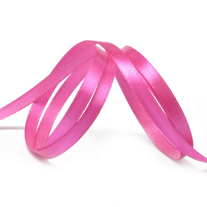 Лента атласная 0,6см фуксия (катушка 22,5м) 3083
