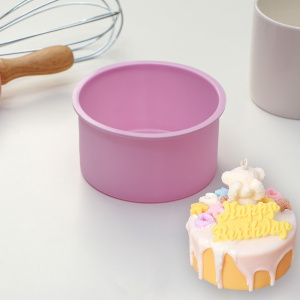 Форма силиконовая для выпечки КРУГ 9,5х5,4см