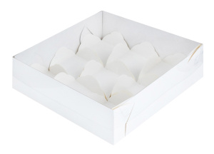 Коробка для МОТИ с ложементами на 9 штук 175х175х55мм