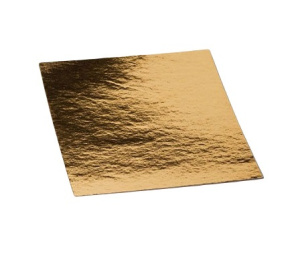 Подложка золото (толщина 0,9мм) 200х200мм 