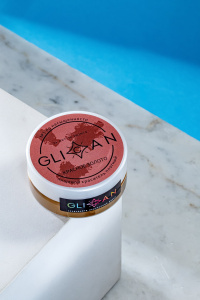 Сухой краситель-блеск GLICAN Красное золото 10 грамм