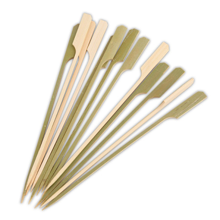 Пика для канапе из бамбука 12см (100 штук) Пика для канапе из бамбука 12см (100 штук)