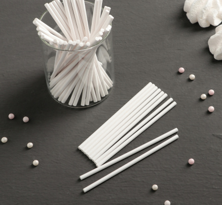 Набор палочек для кейк-попсов 100мм 50шт (прессованный картон) Набор палочек для кейк-попсов 100мм 50шт (прессованный картон)