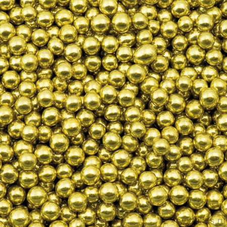 Шарики золотые 5мм 50 грамм Шарики золотые 5мм 50 грамм