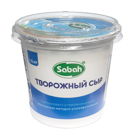 Сыр творожный SABAH 69% (Иран) 1,5кг