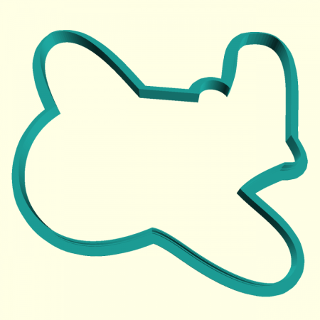 Вырубка "Самолет" 11см