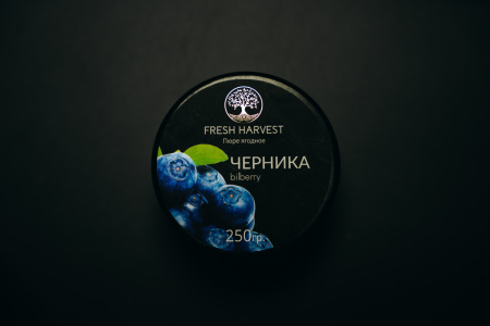 Пюре Fresh Harvest Черника 250 грамм