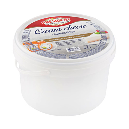 Сыр творожный PRESIDENT Professional Cream Cheese 2,2 кг